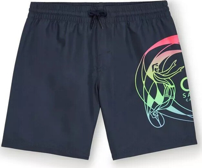 Pantallona banje për çuna O'Neill Circle Surfer Jr, gjatësi 14", tharje e shpejtë, blu e errët