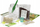 Set lodër terrarium dinosaur TREFL S4Y 61939, me drita, për mësim