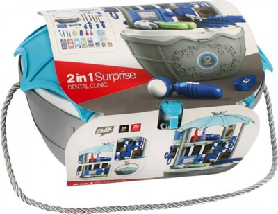 Set lodër mjeku Mega Creative MEDICAL SET, me shportë, blu gri