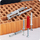 Dowell universal zgjerues Wkręt-Met SFXP 10x70, plastik, gri