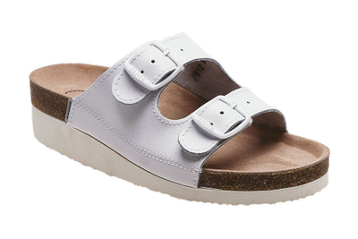 Papuçe anatomike Sante Nike N / 21/10 / K, të bardha, Nr.40