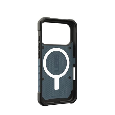 Maskë telefoni UAG Pathfinder për iPhone 17 Pro, shkon me MagSafe, e fortë si për ushtri, blu Cloud