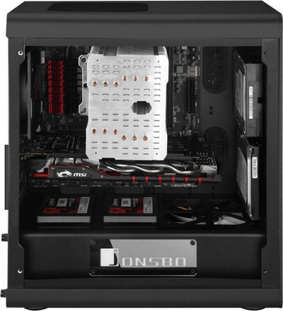 Kasë Jonsbo RM3 Black, Micro Tower