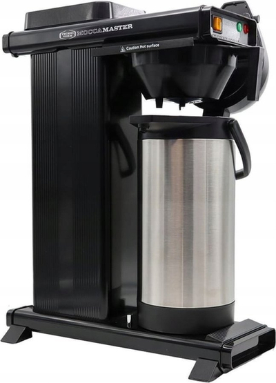 Termos Moccamaster Airpot, 3.5L, çelik inox, argjendtë