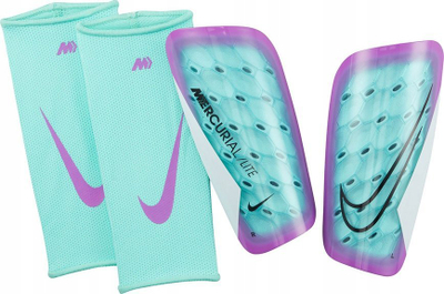 Mburoja futbolli Nike Mercurial Lite, ergonomike, me mëngë elastike, mente vjollcë