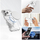 Kapak 4smarts Hybrid Case Ibiza për iPhone 17 Pro, MagSafe, transparent