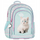 Çantë shpine Backpack Cuties, ergonomike, me rripa me shirita që ndriçojnë, rozë gri