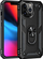 Mbulesë telefoni OEM Military Armor për iPhone 13 Pro Max, mbrojtje e fortë, me pllakë magnetike, e zezë