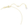 Qafore për femra Swarovski Dexter 5668820, 45 cm, e artë/transparente
