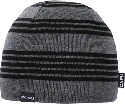 Kapelë për meshkuj Capu, e hirtë