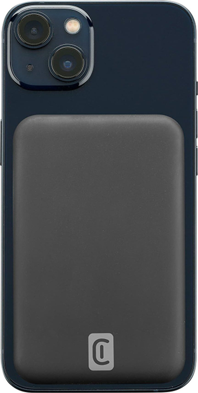 Power bank Cellularline Mag 5000, 5000mAh, wireless magnetik, i zi
