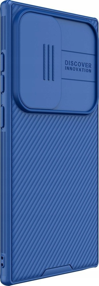 Kapak telefoni Nillkin CamShield Pro për Samsung Galaxy S24 Ultra, me mbrojtje kamere me kapak që rrëshqet, blu