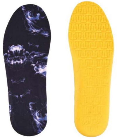 Влошка за чевли IQ Clever Foam, жолта/сина, големина 36-37