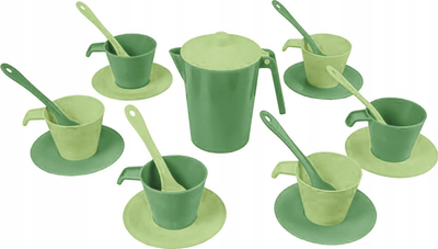 Set çaji lodër Wader Eco RePlay, 6 persona, material i ricikluar, gri