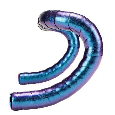 Shirit timoni Supacaz Bling Bar Tape, PU, oil slick shumëngjyrësh