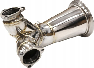 Downpipe TurboWorks për Audi SQ5 B9 3.0 TFSI, çelik inoks, për modelet 2019 e mbrapa