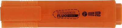 Marker MemoBe Highlighter, ngjyrë portokalli neon