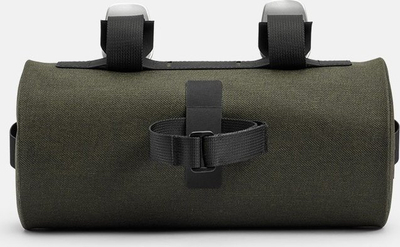 Çantë timoni Brooks Scape Handlebar Pouch, 3L, e papërshkueshme nga uji, jeshile mud