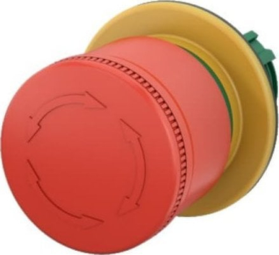 Buton sigurie Eaton M30 PVT30, 30mm, çbllokim me rrotullim, i kuq