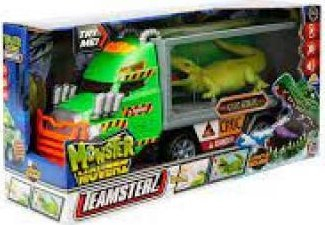 Kamion lodër Teamsterz Monster Moverz Crocodile Rescue Transporter, me drita dhe zëra, me krokodil, shumëngjyrësh