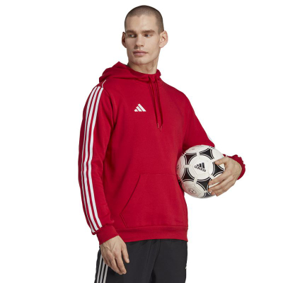 Bluzë me kapuç Adidas Tiro 23 SW Hoody M HS3600, fleece, e kuqe