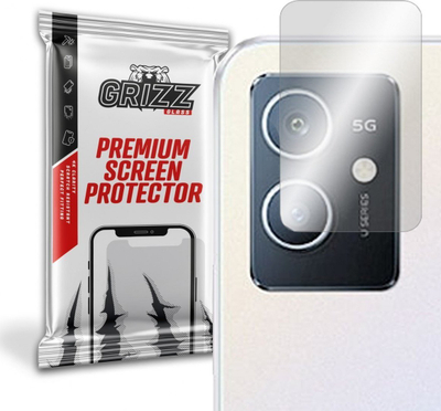 Xham mbrojtës kamere GrizzGlass për Vivo IQOO U5e, set 2 copë, me transparencë të lartë