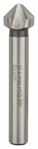 Freza konike Bosch Conical Countersink 12.4mm HSS, për metal, e argjendtë