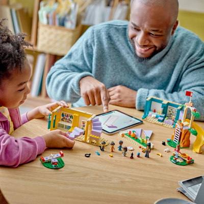 Set lodër me lego ndërtimi LEGO Friends Heartlake City Preschool 42636, 239 copa, për kalamaj mbi 4 vjeç, me shumë ngjyra