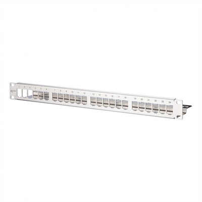 Panel patch MetzConnect BTR 130921-00-E, 24 porta, 19", inoks