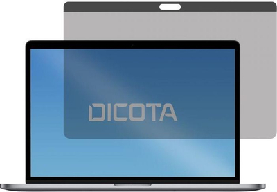 Filtër privatësie për ekran laptopi Dicota D31592, 15", me kornizë, i zi