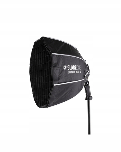 Softbox oktagonal GlareOne Octa 50cm, për Speedlite, me rrjetëz