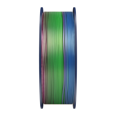 Filament 3D SUNLU Silk PLA+ Rainbow 06, 1.75mm, 1kg, shumëngjyrësh