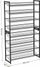 Raft këpucësh Songmics 8-Tier, metal, 163.5x92.5x30.7 cm, i zi