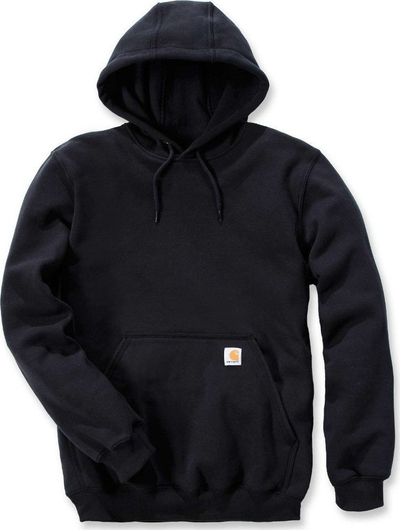 Bluzë me kapuç Carhartt Loose Fit Midweight, XSmall, e zezë
