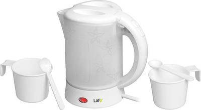 Çajnik Lafe, 0.6 L, i bardhë