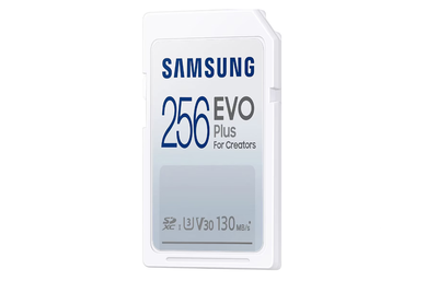 Kartë memorie Samsung EVO Plus, 256GB, SDXC UHS I, Class 10