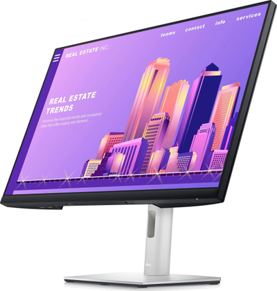 Monitor Dell P2722H (210-AZYZ), 27",WLED, Full HD, i zi/i argjendtë