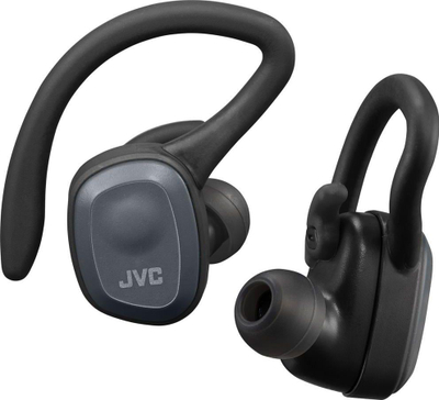 Kufje sportive JVC HA-ET45T-B, Bluetooth 5.0, 14 orë bateri, të zeza