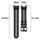 Rrip silikoni 4wrist për orë Garmin Instict 3 Solar/AMOLED, i zi