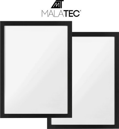 Kornizë magnetike Malatec, set me 2 copë, 30x40 cm, e zezë