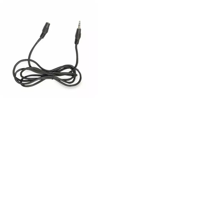 Аудио кабел GSC 002601358, 3.5 mm машки во женски, 5 m, црн