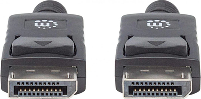 Kabllo Manhattan DisplayPort - DisplayPort, 3m, e zezë