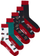Qorape për meshkuj Jack&Jones Socks Gingerman, 5 palë, shumëngjyrëshe