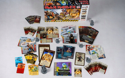Pako zgjeruese loje tavoline Portal Games Iron Maiden Set 1, 6 miniatura, me karta, shumëngjyrëshe