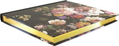 Fletore Peter Pauper Press Flowers, 192 faqe, e zezë