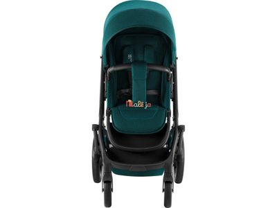 Karrocë sportive BRITAX Smile 5Z, me rrota gome, ngjyra Atlantic Green