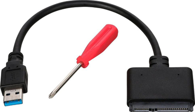 Komplet për përmirësim SSD SanDisk SDSSD-UPG-G25, kabllo USB 3.0 në SATA, me kaçavidë, i zi