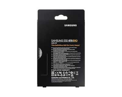 SSD Samsung 870 EVO, 250GB, SATA III 2.5", i zi