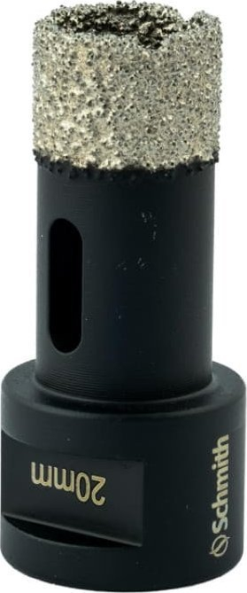 Freza vrime me diamant Schmith M14, 20mm, për pllaka, e zezë