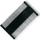 Чешел за коса Top Choice Hair Comb, фини запци, пластика, црн